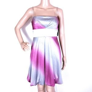 Wendye Chaitin Women Dress Drawing Bow Back Size 3 - NWT